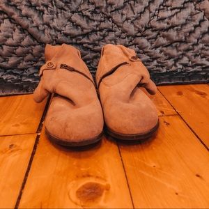 Mint Condition Tan Birkenstock Ankle Boots